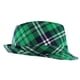 thumbnail image 4 of Teissuly Irish Plaid Green Fedora - St. Patrick's Day Costume Accessories Leprechaun Hat For Men Women And Kids Teissuly WER202309201422, 4 of 8