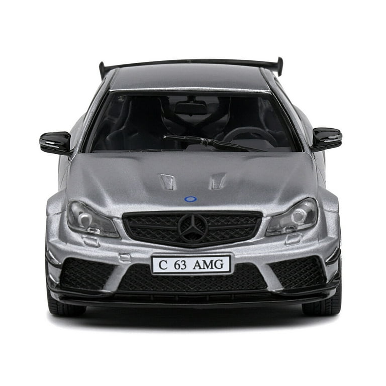 Amazon.com: Solido 1:43 MERCEDES C63 AMG BLACK SERIES GREY