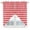 Red White, variant on Swag Valance Curtains for Windows, Red White Plaid Light Filtering Kitchen Curtains with Rod Pocket, Modern Farmhouse Buffalo Check Gingham Window Treatment Valances for Living Room, 36x36 - 2 PCS