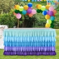 thumbnail image 4 of Eolstice Five-Layer Pleated Party Tablecloth, Versatile Shape Table Cover, Festive Celebration Decoration, Home Event Accessory, 4 of 7