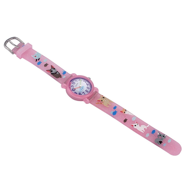 Watches Cute Watch Gab Watch for Kids Toddler Watch Watch for Children Lovely Watch Water Proof Cute Pink Pupils, Girl's, Size: One Size