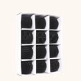 thumbnail image 1 of Juego de 12 Bolas de Navidad XINYU Terciopelo Irrompibles 2,36 pulgadas Negro, 1 of 7