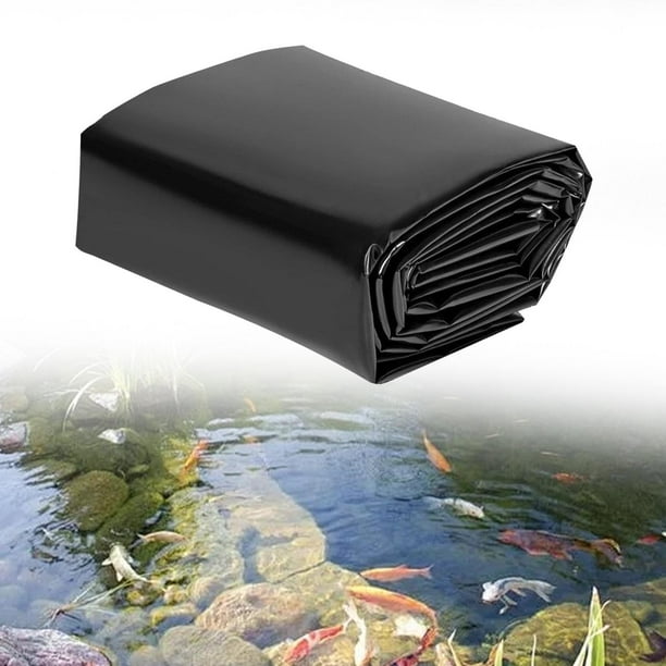 Revestimiento para estanques Fácil de cortar Resistente al desgaste Diseño plegable Fácil de usar Accesorios Práctico para cascadas de jardines 4 mx 6 m
