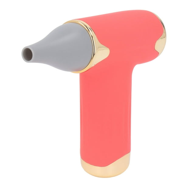Secador De Pelo Eléctrico, Secador De Pelo Turbo, 60W Sin Aspas Alta Velocidad Mini Soplador De Polvo De Mano Con 4 Niveles De Viento Para Viajes Vacaciones Playa