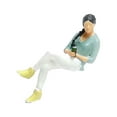 thumbnail image 1 of 1/64 Scale Figures Model Miniature for Scene Decoration Architectural Models women, 1 of 6
