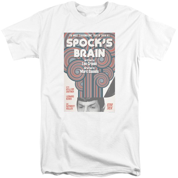 Star Trek Tos Episode 56 Adult Tall T-Shirt 18/1 T-Shirt White