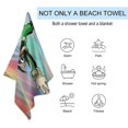 thumbnail image 3 of My Hero Academia Beach Towel Microfiber Soft Absorbent Quick-Dry Bath Towel 130x80cm for Bathroom Shower Guests Pool Swimming Camp Holiday Gym for Kid Adult, 3 of 8