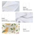 thumbnail image 2 of Yayeee Kitchen Hanging Hand Towels Set of 2 with Loop Bathroom Absorbent Tie Towel, Birds Tea Time, 2 of 7