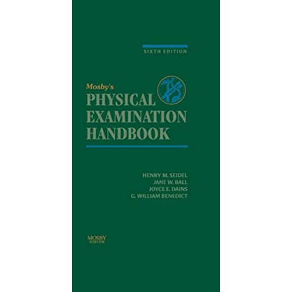 Pre-Owned Mosby's Physical Examination Handbook (Paperback) by Jane W Ball, Henry M Seidel, Joyce E Dains