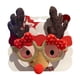 thumbnail image 3 of Gafas navideñas para niños y adultos. Monturas divertidas para gafas navideñas de Año Nuevo. Asta de café con nariz, 3 of 9