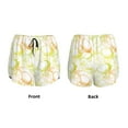 thumbnail image 6 of Uemuo Lemon Potatoes Pattern Women's Athletic Shorts High Waisted Running Shorts with Liner Pockets Gym Elastic Workout Shorts-, 6 of 9