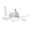 thumbnail image 4 of Moderno ventilador de techo con control remoto y luces LED regulables, 4 of 9
