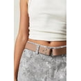 thumbnail image 2 of sicmoss Women's Grey Cotton Printed Mid Rise Baggy Barrel Jeans Wide Leg Y2K Patchwork with Pockets, 2 of 7