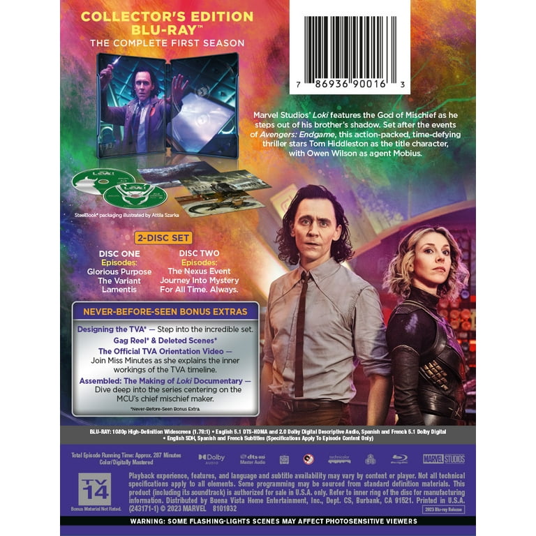 Loki: The Complete First Season (Blu-ray) 