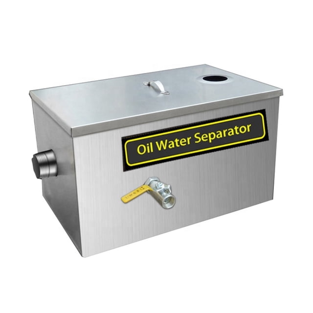 Grease Trap Restaurant Dining Stainless Steel Grease Trap Filter Kitchen Commercial Buried Oil Water Separator ,Easy to Install