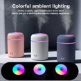 thumbnail image 5 of Pklyzj Portable Mini Humidifier, 300ml Small Cool Mist Humidifier with Colorful LED Night Light, USB Personal Desktop Humidifier for Car Office Home Travel, Auto Shut-Off, 2 Mist Modes, Super Quiet, 5 of 5