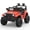 Red, variant on GOCAPTAIN 12V Electric Ride on Car, Kids Ride on Truck with Remote Control, LED Headlights, Music Player, Single Seat, Ages 3-8, White
