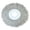 Grey Spin Mop Refill, variant on Spin Mop Replacement Head, Washable Microfiber Mop Refill with 6.3 Inch Round Head, Universal-Style Cleaning Pad for 360° Rotating Mop Systems and Household Floors
