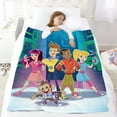 thumbnail image 6 of The Fresh Beat Flannel Blanket Bed Sofa Couch Throw Cozy Lightweight Birthday Gift, 6 of 8