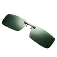 thumbnail image 3 of ibiyuan Womens Polarized Sunglasses Polarized Clip On Sunglasses Metal Frame Detachable Night Vision Lens For Driving, 3 of 5