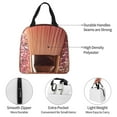 thumbnail image 4 of Picia Makeup Brush on Pink Glitter Printed Lunch box Lunch bag for Men Women Large Capacity Lunchbox Reusable Lunch Bags Insulated Lunch Bag Lunch Box Cooler, 4 of 6