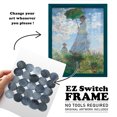 thumbnail image 7 of Blue Grey Density I -Framed Print w/glass-Ocean Blue, 7 of 7