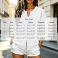 thumbnail image 3 of Hurxie Sweatshirt for Women Zip Up Lightweight Jacket with Pockets Light Zipper Trendy Streetwear Office Travel Sweatshirts, 3 of 7