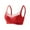 Red, variant on Up to 60% off Wireless Bra, Women's Comfortable Adjustable Underwear Bra With Paper Cup And No Steel Ring To Auxiliary Breasts(Purple,34)