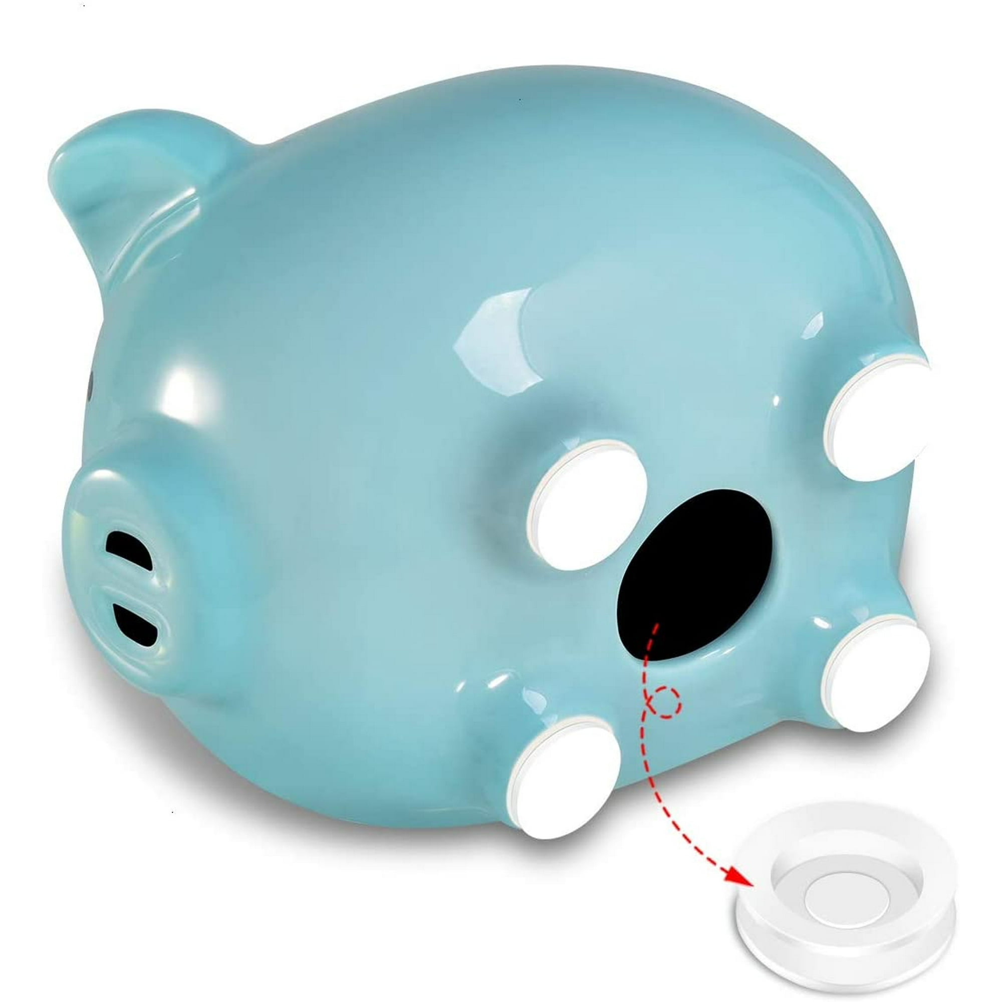 Tirelire Cochon En Céramique - Grande Taille - Rose : Piggy Bank - Grand - Pour Enfants -[S60