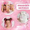thumbnail image 4 of 122 Bow Party Favors Set Gift Pink Birthday Decorations Classroom School Reward For Coquette Friendship Bracelets Goodie Bag Stuffers, 4 of 6
