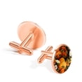 thumbnail image 3 of Thanksgiving Men's Stainless Steel Cufflink Set - Stylish Silver Jewelry for Dress Shirts - Ideal for Formal Events, 3 of 6