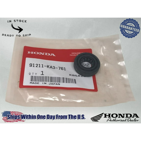 Honda Genuine OEM Water Pump Seal CR80R CR85R CR125R CR250R CR500R 91211-KA3-761
