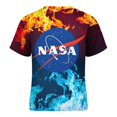 thumbnail image 5 of NASA T-Shirts for Boys Girls, Kids 3D Print Short Sleeve, Unisex Crew Neck Tee Shirts for Youth, 5 of 9