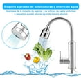 thumbnail image 5 of Kitchen Faucet Sprayer Head, Attachment 360° Rotatable Moveable Kitchen Tap Head, High Pressure Faucet Booster, Easy to Wash Dishes, Wash Vegetables and Wash Fruit, 5 of 8
