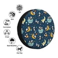 thumbnail image 4 of Sikiie Space Sleeping Panda PVC Leather Spare Tire Wheel Cover Spare Tire Cover, for Car Truck SUV Camper Trailer Universal Fit(14-17in)-15 inch, 4 of 6