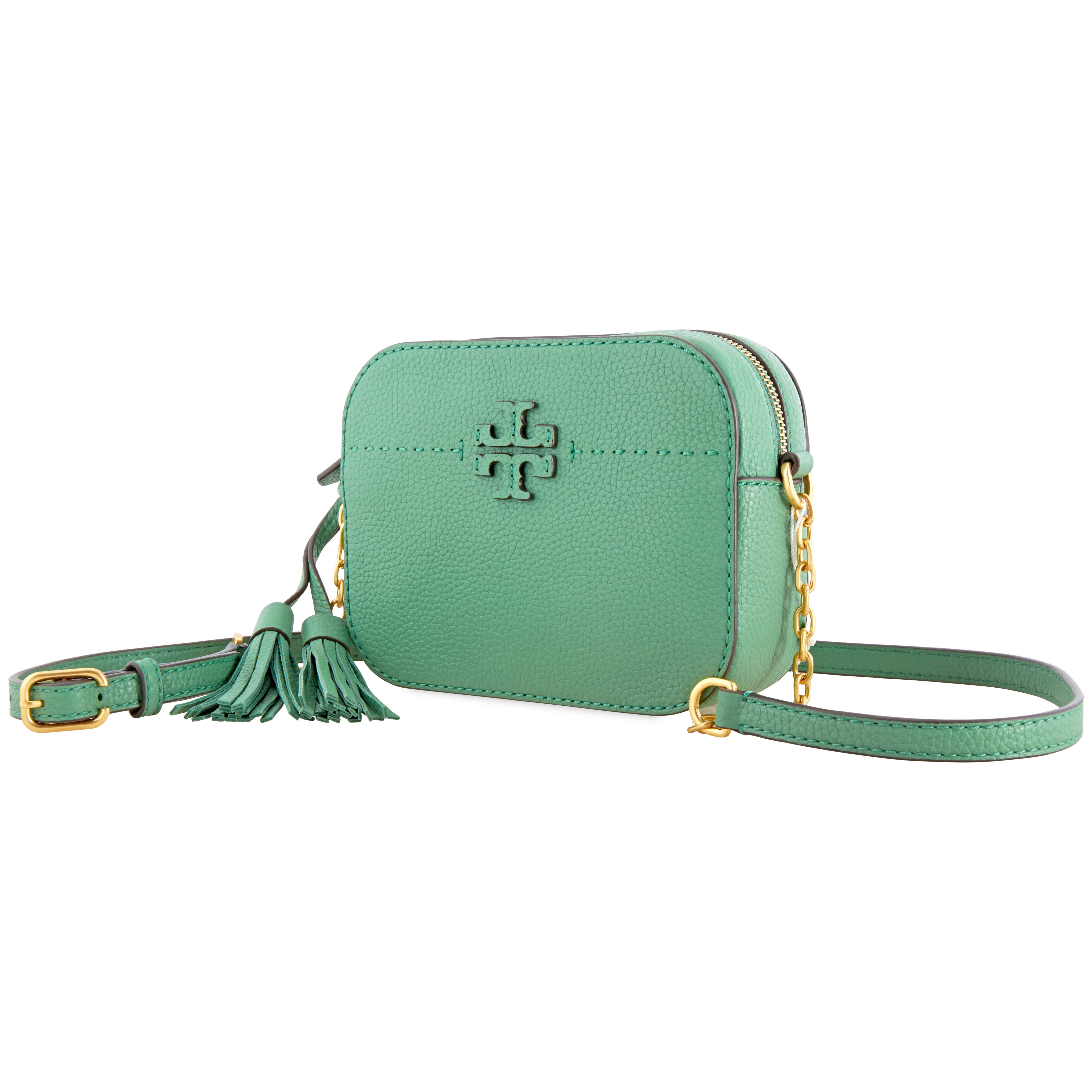 tory burch mcgraw tote green