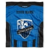 MLS Montreal Impact "Jersey" Personalized Silk Touch Throw Blanket