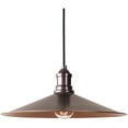 thumbnail image 1 of Uttermost Barnstead 1-Light Transitional Metal Pendant in Copper, 1 of 4