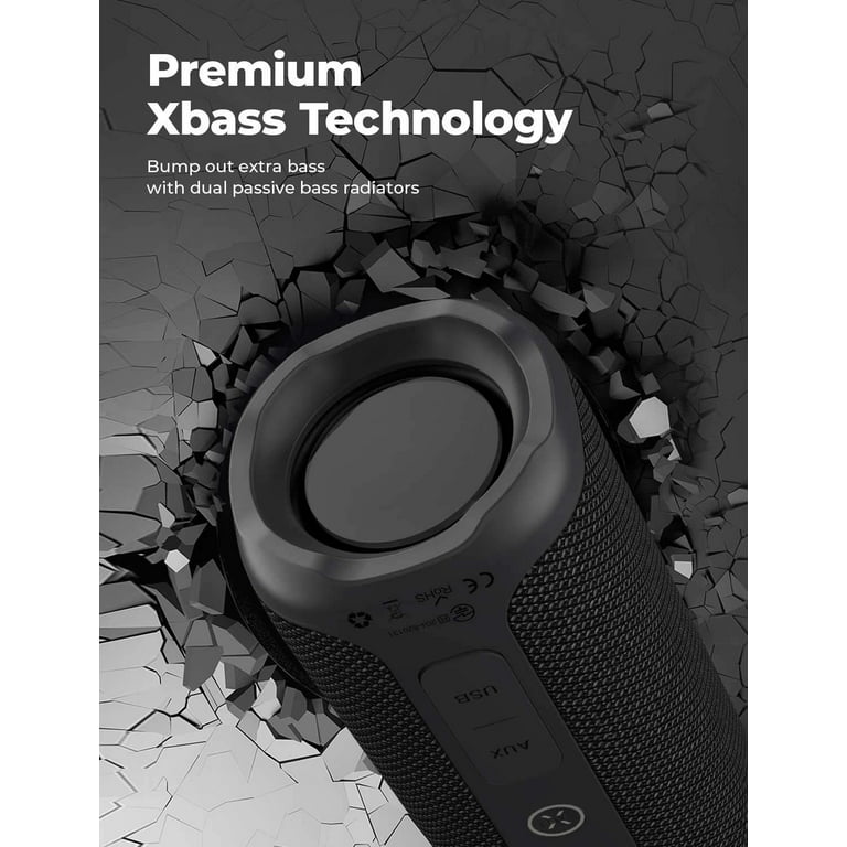 Tribit StormBox Bluetooth Speaker - 24W Portable Speaker, 360