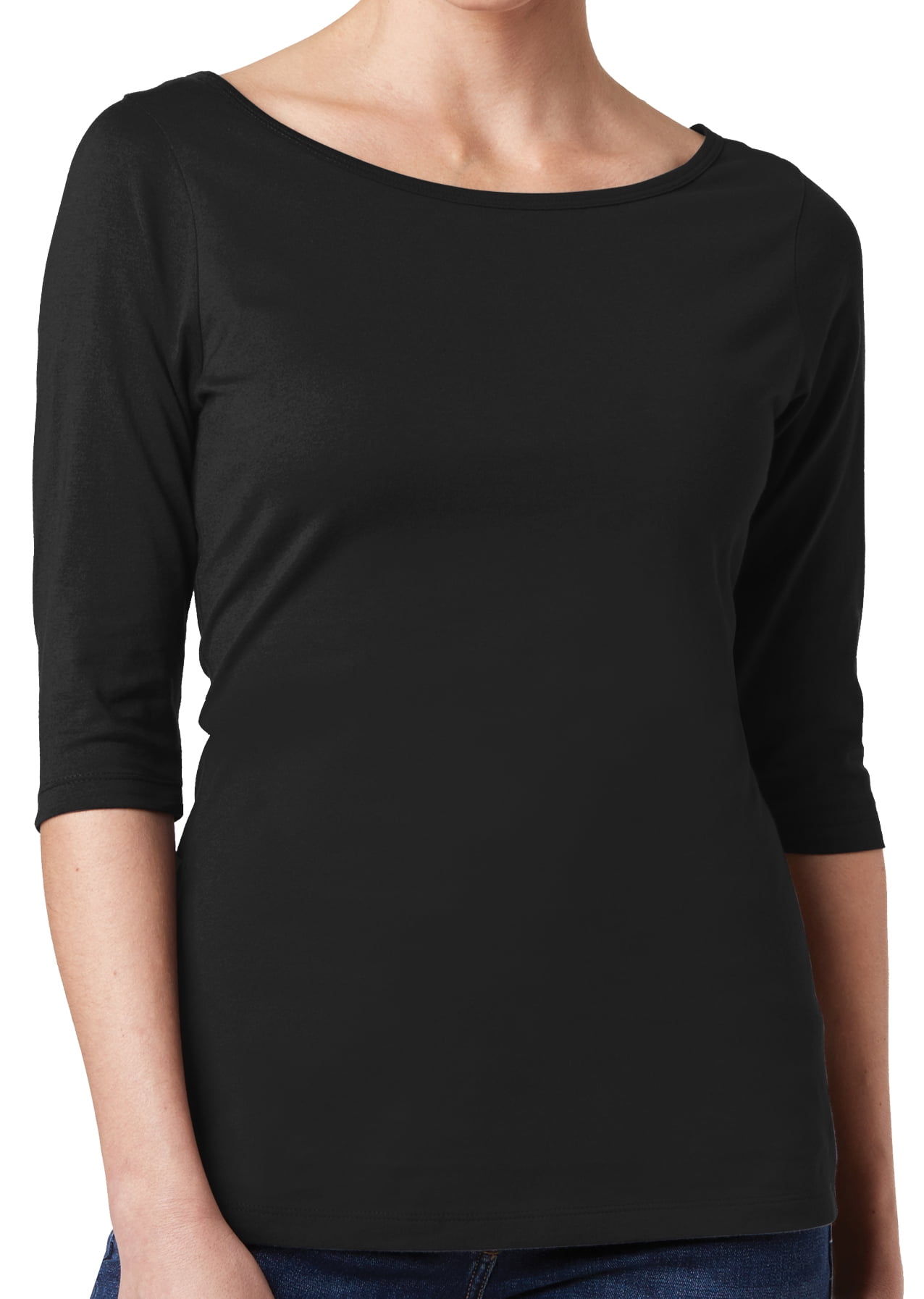Buy Cool Shirts Ladies Elbow Length Cotton Long Sleeve Tee Shirt 