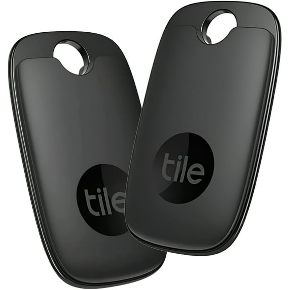 Tile Pro 2022 2-Pack. Powerful Bluetooth Tracker, Keys Finder and Item Locator for Keys, Bags, and More; Up to 400 ft Range. Water-Resistant. Phone Finder. iOS and Android Compatible.