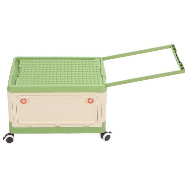 Contenedor Organizador Con Tapa Y Ruedas Para Almacenamiento De Juguetes