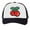 Black/White, variant on Top Headwear Boys Girls Red Cherry Hat - Youth Snapback Trucker Cap, Green/White