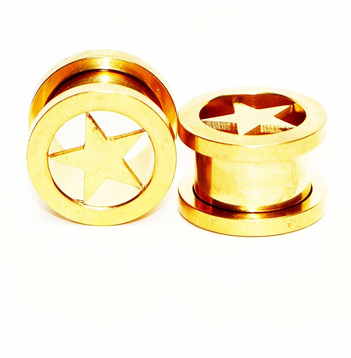 Jewels Fashion Jewels Fashion Surgical Stainless Steel Gold Plated 12