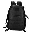 thumbnail image 1 of Mochila impermeable de camuflaje para deportes al aire libre, bolso de hombro para escalada de montaña (negro), 1 of 8