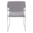 thumbnail image 4 of Pemberly Row 33" Modern Fabric Padded Signature Stack Chair in Classic Gray, 4 of 7