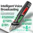 thumbnail image 4 of ANENG VC1019 LCD Digital Test Pen Non- Voice Broadcast Tester Pen Sensitivity Adjustable with Indicator Sound/Light Alarm Flashlight, 4 of 6