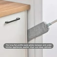 thumbnail image 3 of 2025 New Retractable Gap Dust Cleaning Artifact,Flat Duster for Under Appliances Bendable Microfiber Duster,Gap Dusters Under Fridge Cleaning Tool, 3 of 6