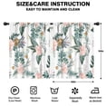 thumbnail image 2 of Blackout Kids Curtains,Pioneer Flower Floral Print Pattern Childrens Insulated Curtains Set Of 2,Bedroom Essentials,Toddler Room Decor 42"x54", 2 of 5
