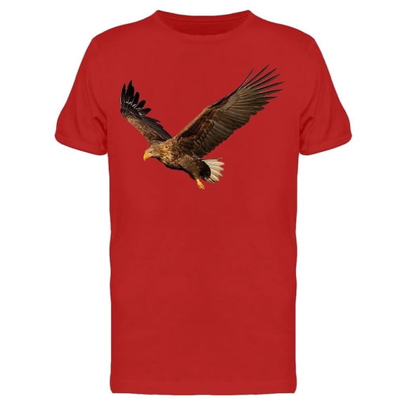 White Tailed Eagle In The Sky Tee Men's -Image by Shutterstock